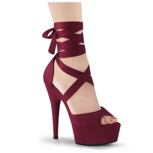 Pleaser Heels - Size 9 - Delight-679 -STRIPPER HEELS - Picture 1 of 6